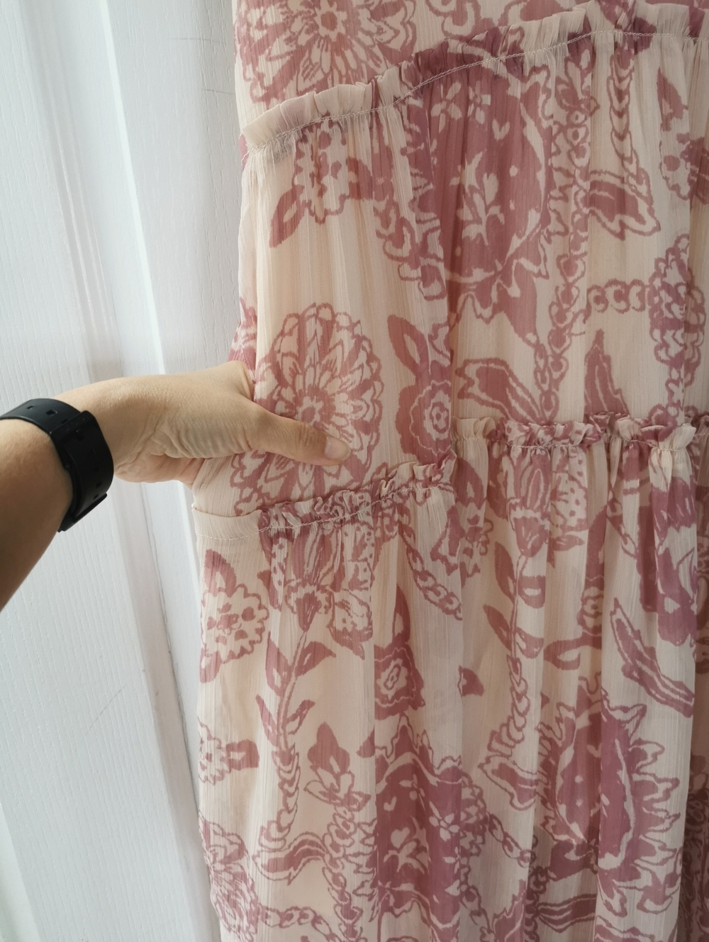 Free People In the Garden Julianna Maxi size M Rose - Picture 7 of 12